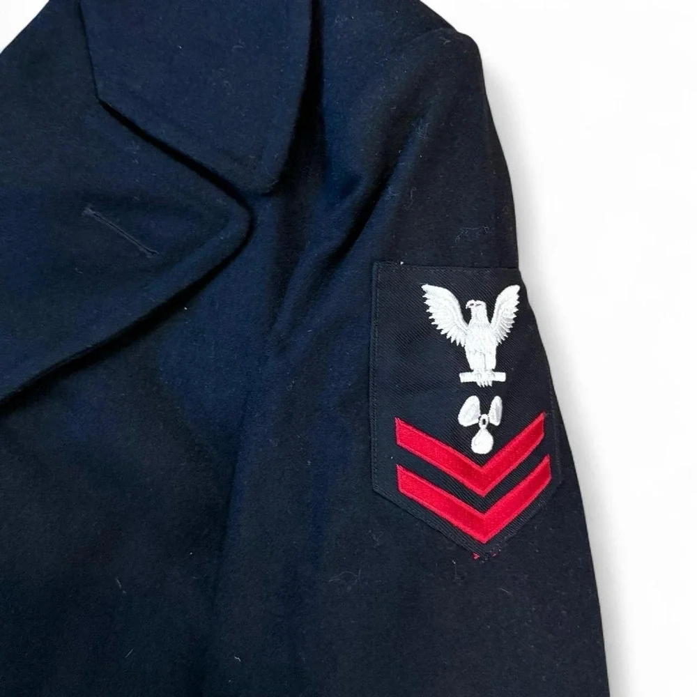 Vintage DSCP Quarterdeck Collection Double Breasted Peacoat Men's Size 42L